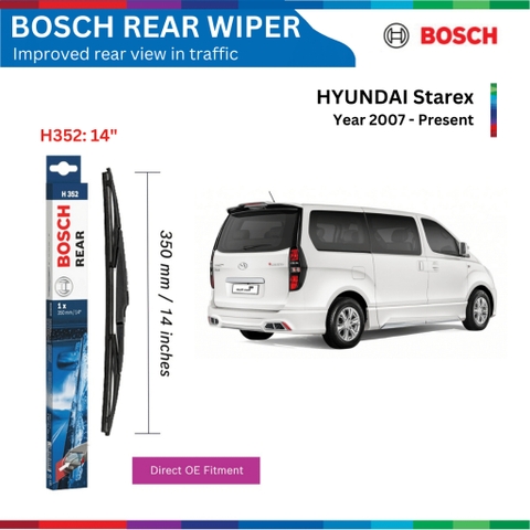 Gạt mưa sau BOSCH Aero Rear H352 14