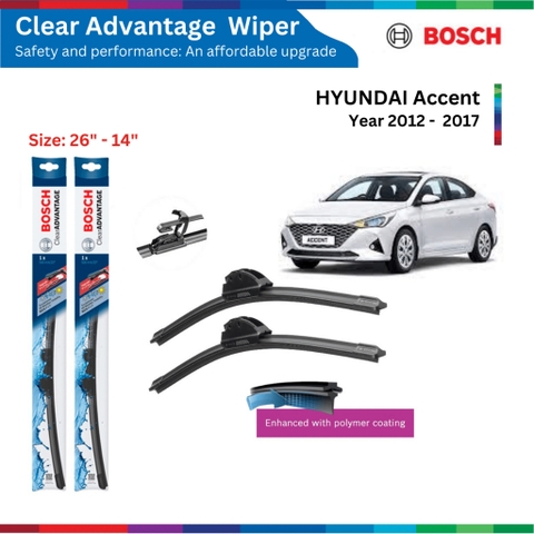 Bộ gạt mưa Bosch Clear Advantage 26