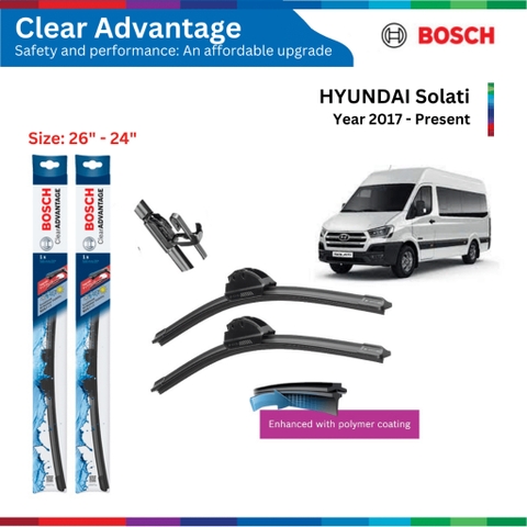 Bộ gạt mưa BOSCH Clear Advantage 26