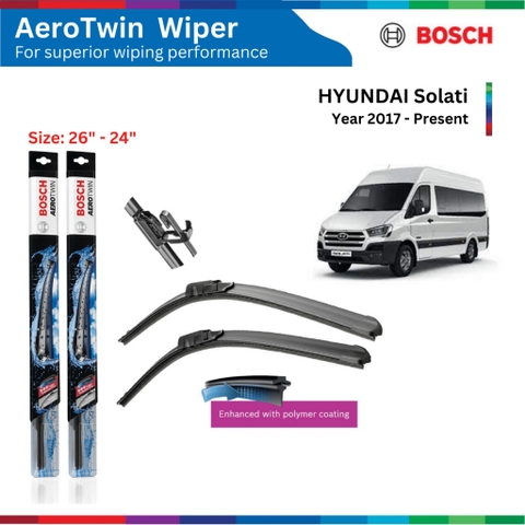 Bộ gạt mưa BOSCH AeroTwin 26