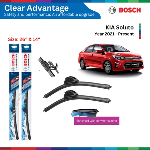 Bộ gạt mưa BOSCH Clear Advantage 26