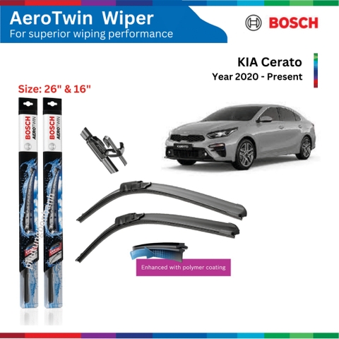 Bộ gạt mưa BOSCH AeroTwin 26
