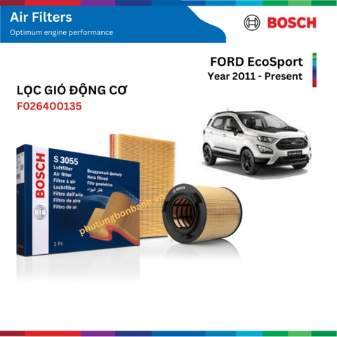 Lọc gió động cơ BOSCH Air Filters F026400135, FORD EcoSport đời xe 2014 đến nay