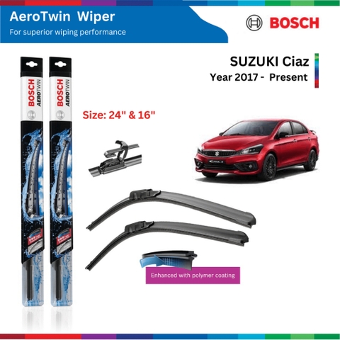 Bộ gạt mưa BOSCH AeroTwin 24