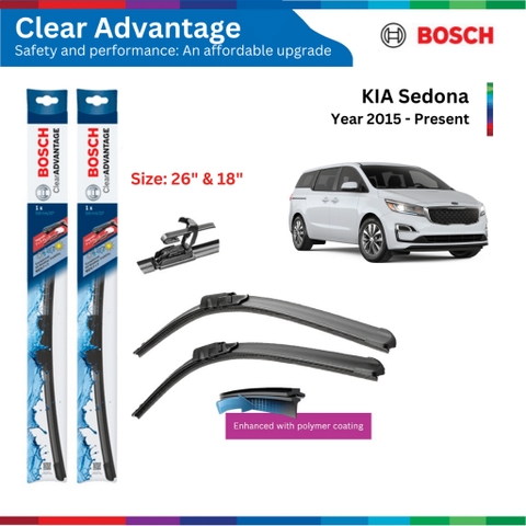 Bộ gạt mưa BOSCH Clear Advantage 26