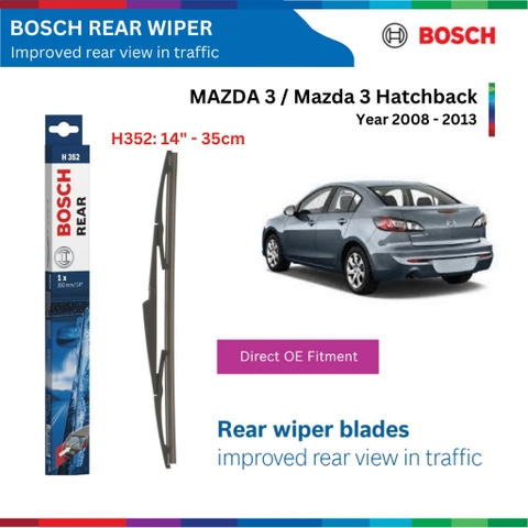 Gạt mưa sau BOSCH Aero Rear H352 14