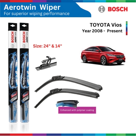 Bộ gạt mưa BOSCH AeroTwin 24