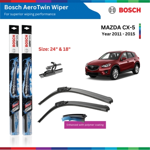 Bộ gạt mưa BOSCH AeroTwin 24