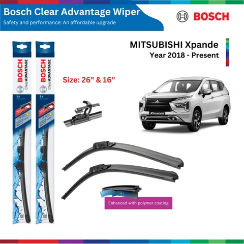 Bộ gạt mưa BOSCH Clear Advantage 26
