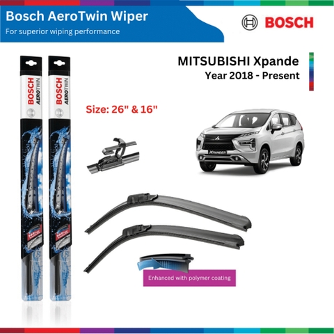 Bộ gạt mưa BOSCH AeroTwin 26