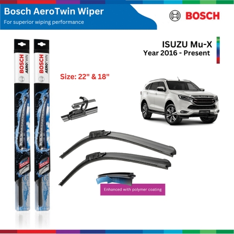Bộ gạt mưa BOSCH AeroTwin 22