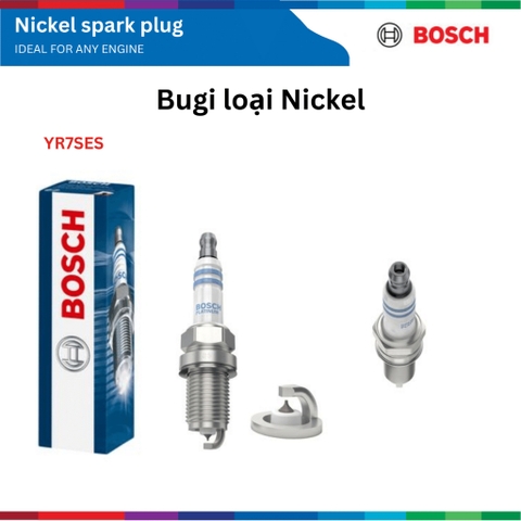 Bugi BOSCH YR7SES Super Plus, phù hợp dòng xe HYUNDAI KIA