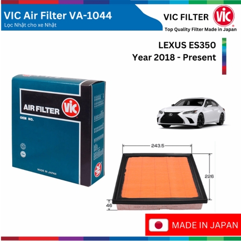 Lọc gió động cơ VIC Air Filter, LEXUS ES350 đời xe 2018 đến nay