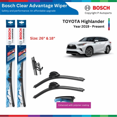 Bộ gạt mưa BOSCH Clear Advantage 26
