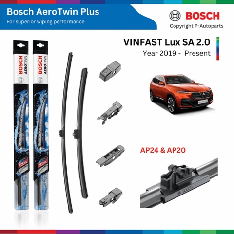 Bộ gạt mưa Bosch AeroTwin Plus 24