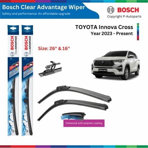 Bộ gạt mưa BOSCH Clear Advantage 26