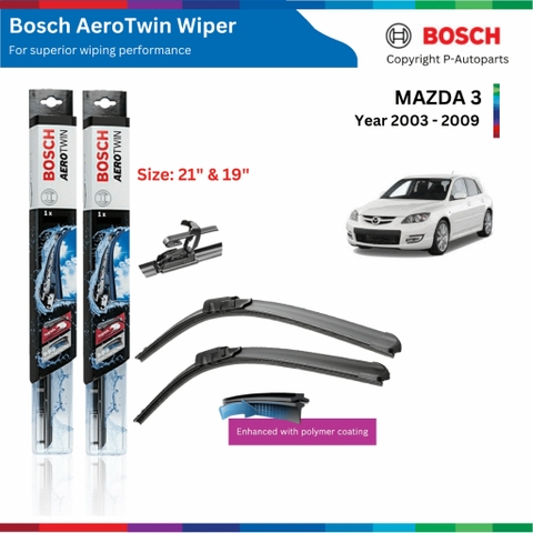Bộ gạt mưa Bosch AeroTwin 21
