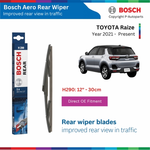 Gạt mưa sau BOSCH Aero Rear H290 12