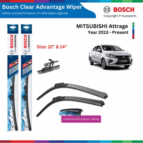 Bộ gạt mưa BOSCH Clear Advantage 22