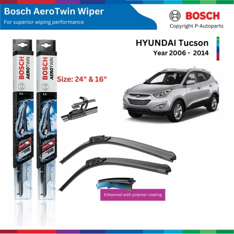 Bộ gạt mưa BOSCH AeroTwin 24