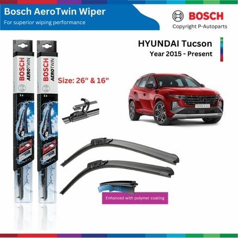 Bộ gạt mưa BOSCH AeroTwin 26