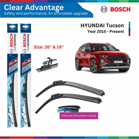 Bộ gạt mưa BOSCH Clear Advantage 26