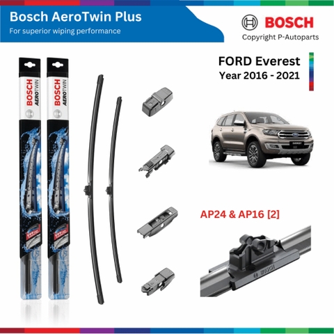 Gạt mưa xe FORD Everest đời 2016 đến nay BOSCH AeroTwin Plus