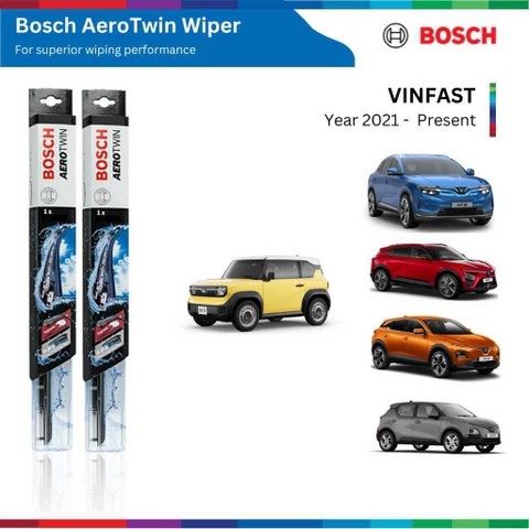 Gạt mưa BOSCH xe Vinfast VF3 VF5 VF6 VF7 VF8 VF9 e34 đời 2021 đến nay