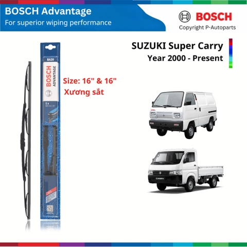 Bộ gạt mưa BOSCH Advantage 16