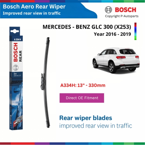 Gạt mưa sau BOSCH Rear xe MERCEDES Benz GLC 300 đời 2016 đến nay