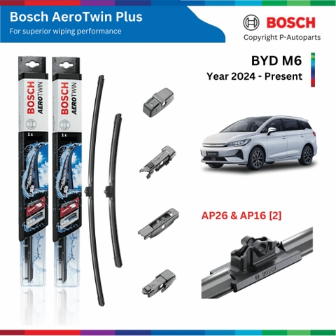 Bộ gạt mưa BOSCH AeroTwin Plus 26