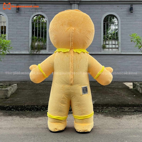 Mascot Hơi Bánh Quy Gừng Mẫu 2