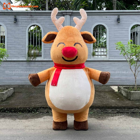 Mascot Hơi Tuần Lộc Mẫu 2