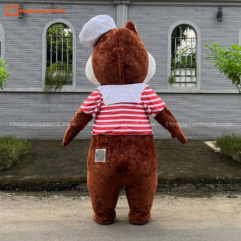 Mascot Hơi Sóc Thủy Thủ