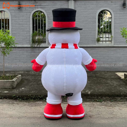 Mascot Hơi Người Tuyết Mẫu 2