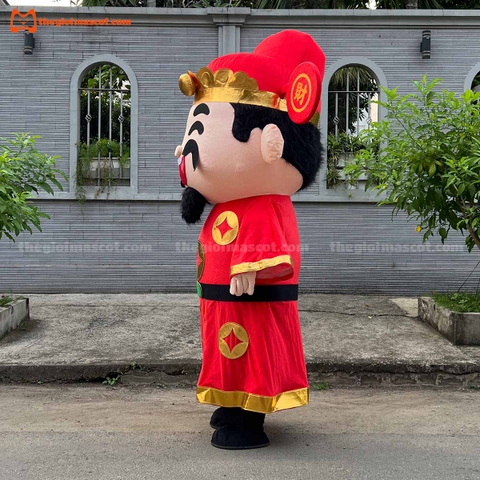 Mascot Hơi Thần Tài Mẫu 2