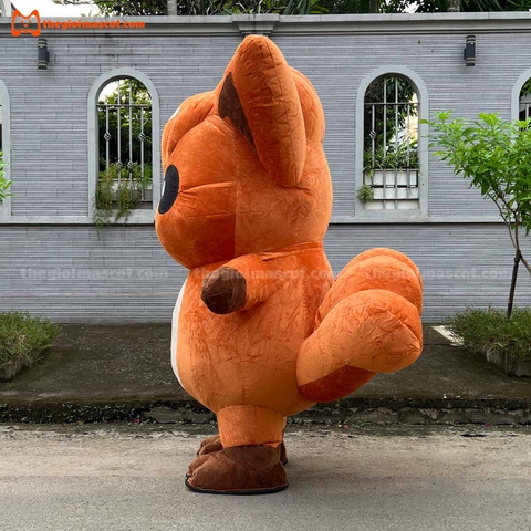 Mascot Hơi Pokemon Cáo Vulpix