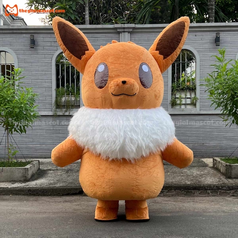 Mascot Hơi Pokemon Eevee