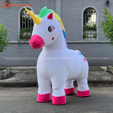 Mascot Hơi Kỳ Lân Mẫu 1