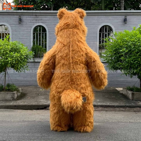 Mascot Hơi Gấu Masha