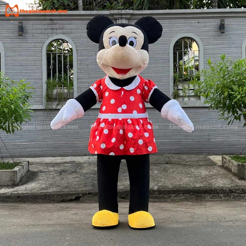 Mascot Hơi Chuột Minnie