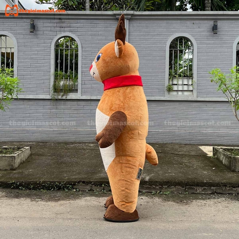 Mascot Hơi Tuần Lộc Mẫu 3