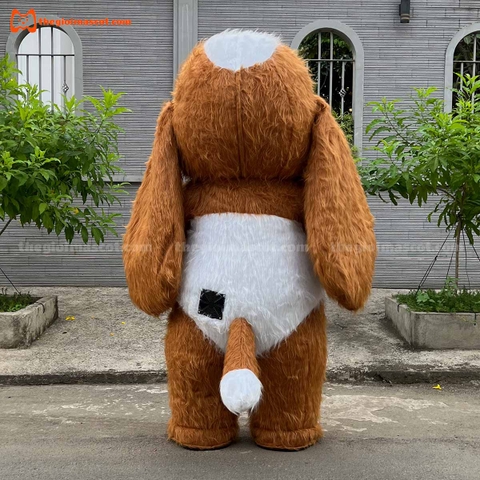 Mascot Hơi Chó Hush Puppies