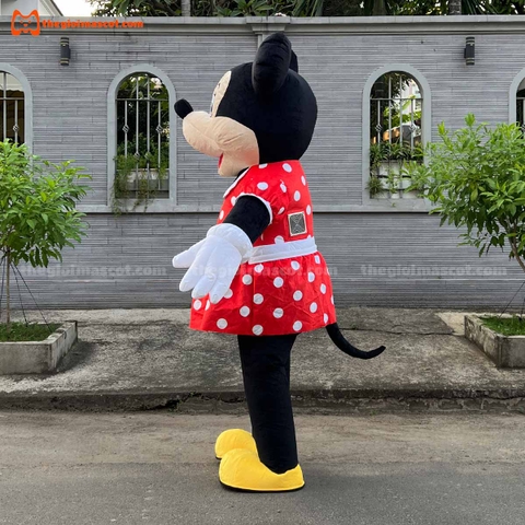Mascot Hơi Chuột Minnie