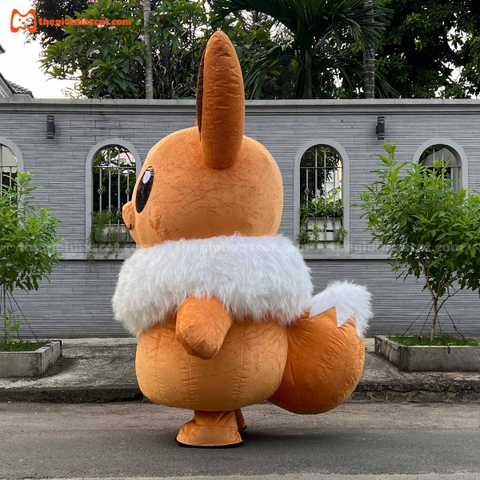 Mascot Hơi Pokemon Eevee