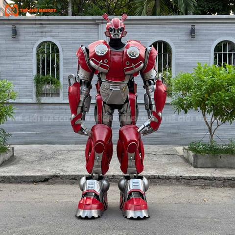 Robot Bumblebee Màu Đỏ