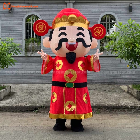 Mascot Hơi Thần Tài Mẫu 2