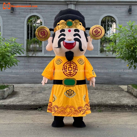 Mascot Hơi Thần Tài Mẫu 3