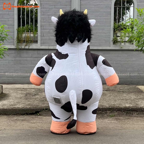 Mascot Hơi Bò Sữa