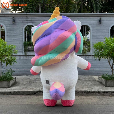 Mascot Hơi Kỳ Lân Mẫu 2